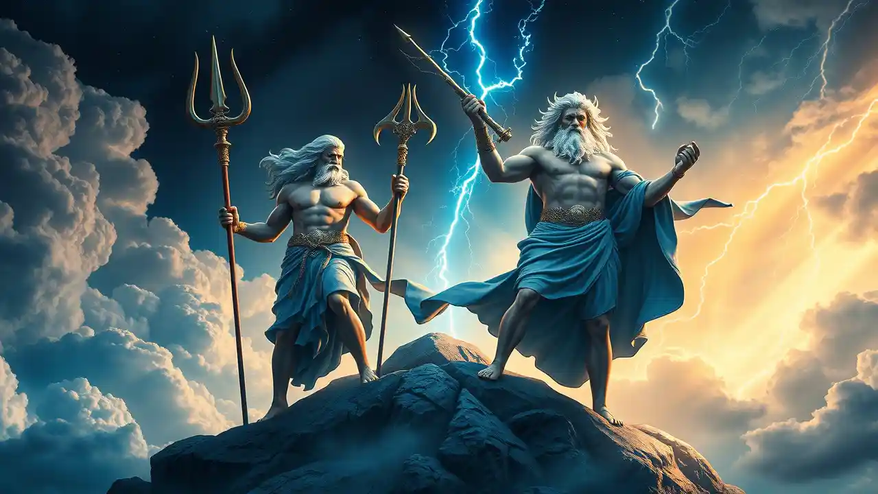 Hermes, Zeus, Poseidon: Divine Hierarchy and Duties
